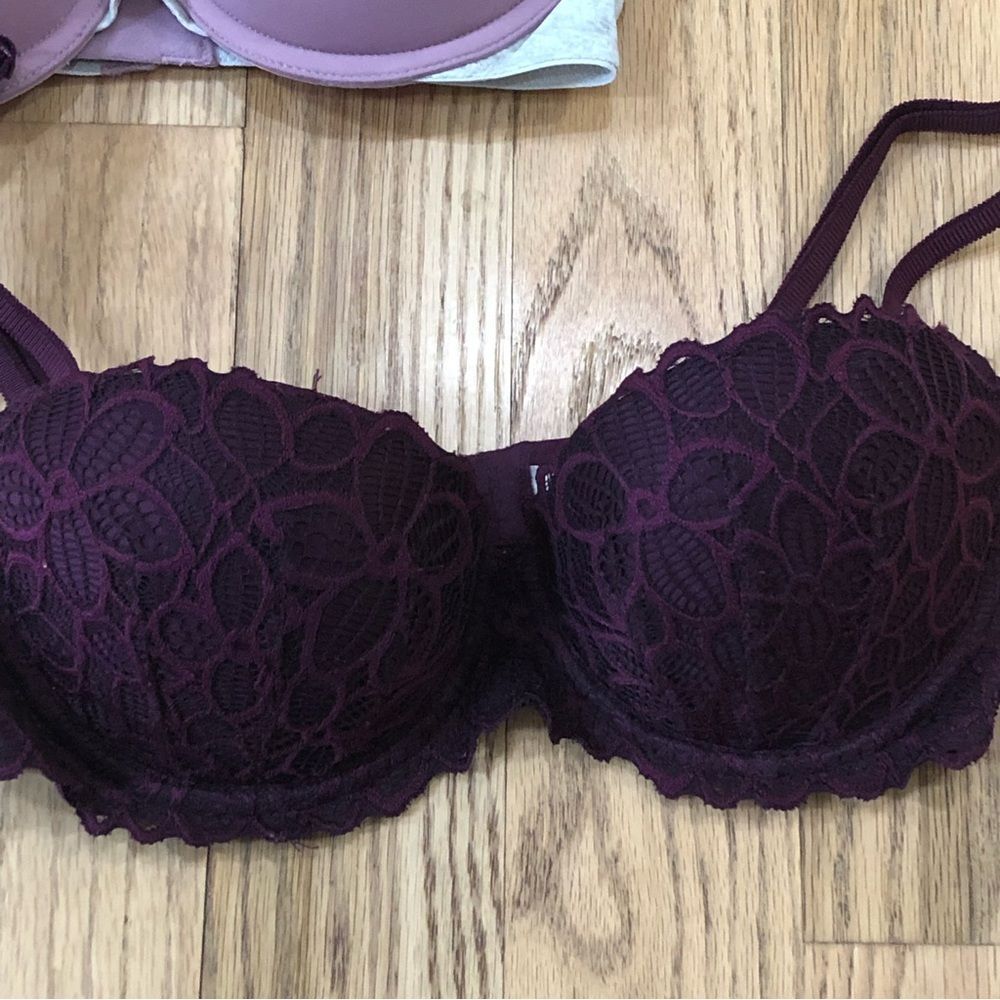 Victoria’s Secret PINK 32C Push-up Bra - Dark Purple ONLY